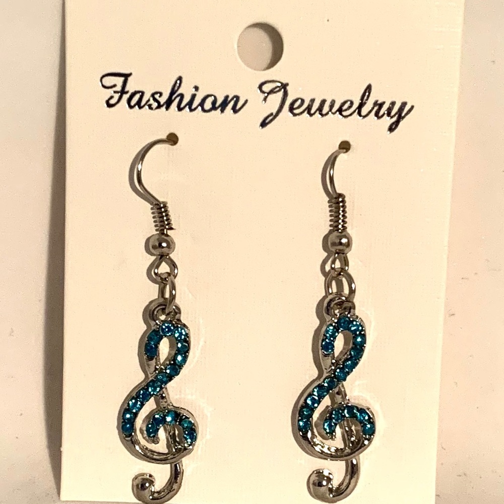 Treble Clef Earrings